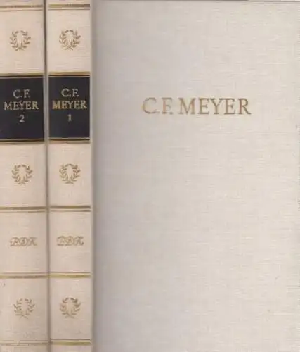 Buch: C. F. Meyers Werke in zwei Bänden, Meyer, Conrad Ferdinand. 2 Bände, 1975