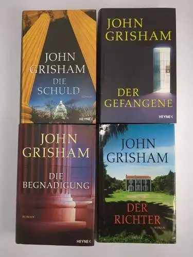 19 Bücher John Grisham: Akte, Firma, Liste, Richter, Jury, Klient, Testament ...