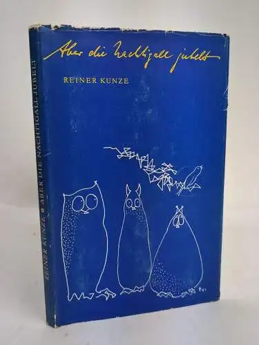 Buch: Aber die Nachtigall jubelt, Kunze, Reiner, 1962, Mitteldeutscher Verlag