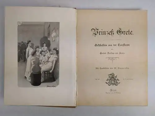 Buch: Prinzeß Grete, Geschichten. Hoxar, Gertrud Freifrau von, Verlag W. Düms