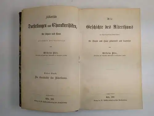 Buch: Die Geschichte des Alterthums, Wilhelm Pütz, 1861, DuMont