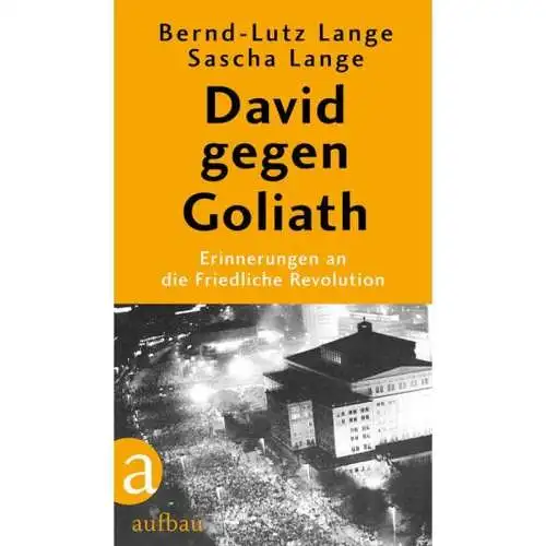 Buch: David gegen Goliath, Lange Bernd-Lutz, Sascha, 2019, Aufbau