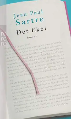 Buch: Der Ekel, Sartre, Jean-Paul, 2004, Rowohlt Taschenbuch Verlag, Roman