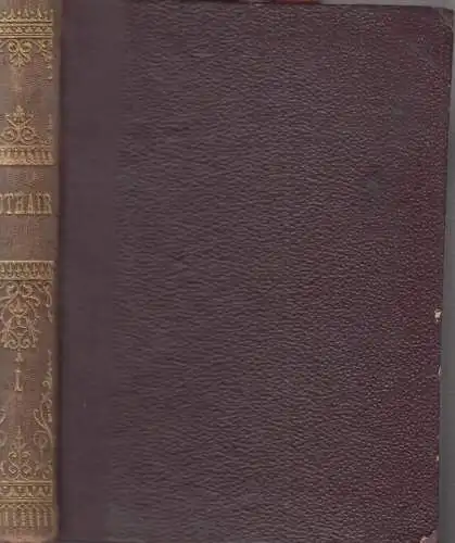 Buch: Lothair, Disraeli, B., 1870, Bernhard Tauchnitz, Englisch
