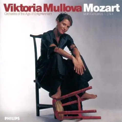 CD: Viktoria Mullova, Mozart, 2002, Decca Music, Violin Concertos 1, 3 und 4