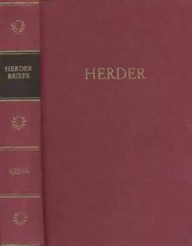 Buch: Herders Briefe in einem Band, Herder, Johann Gottfried. 1970, BDK