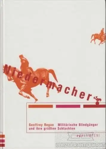 Buch: Narren, Nulpen, Niedermacher, Regan, Geoffrey. 1998, zu Klampen Verlag