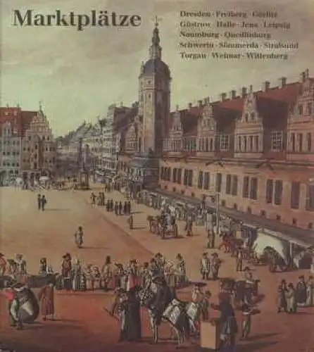 Buch: Marktplätze, Andrä, Klaus u.a. 1990, Henschelverlag Kunst und Gesellschaft