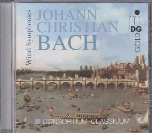 CD: Johann Christian Bach, Wind Symphonies.  1992, Consortium Classicum
