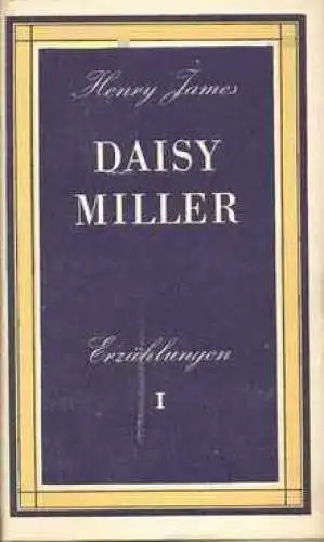 Sammlung Dieterich 309, Daisy Miller, James, Henry. 1967, Erzählungen 1