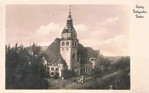 AK Leipzig. Zoologischer Garten. ca. 1942, Postkarte. 1942, gebraucht, gut