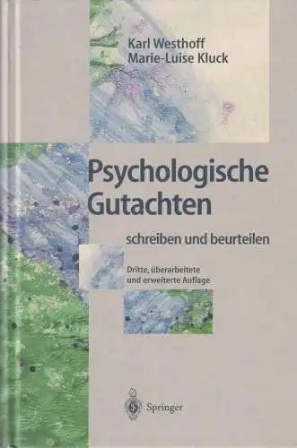 Buch: Psychologische Gutachten, Westhoff, Karl, 1998, Springer