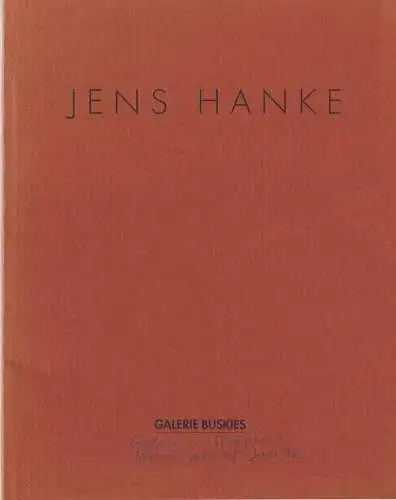 Buch: Jens Hanke, Malerei und Zeichnung 1990/91, 1991, Galerie Buskies