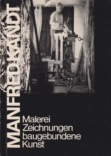 Buch: Manfred Kandt, 1982, Malerei, Zeichnungen, baugebundene Kunst