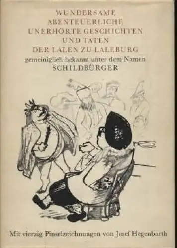 Buch: Geschichten und Taten der Lalen zu Lalenburg. Marquardt, Hans, 1972