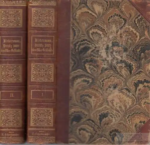 Buch: Dreißig Jahre deutscher Geschichte 1840-1870 in zwei Bänden, Biedermann