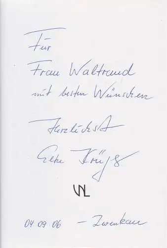 Buch: Mein Lebenskarussell, Krüger, Elke. 2004, Verlag Neue Literatur, signiert