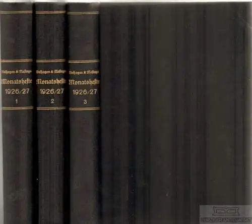 Velhagen & Klasings Monatshefte, 41. Jahrgang 1926/27, Höcker, Paul Oskar