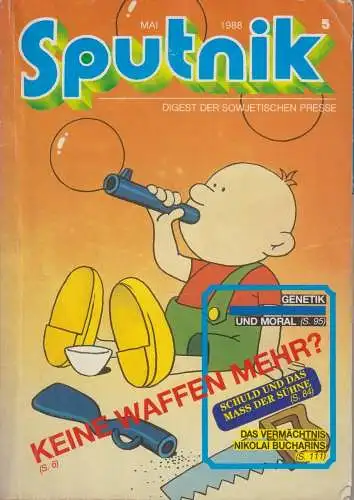 Sputnik 5 - Mai 1988, Dobkin, Wladimir u.a. 1988, Novosti Press Agency