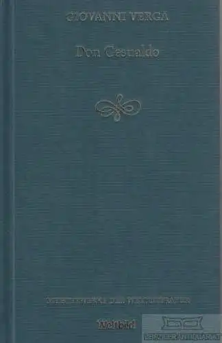 Buch: Don Gesualdi, Verga, Giovanni. Meisterwerke der Weltliteratur, 2008, Roman