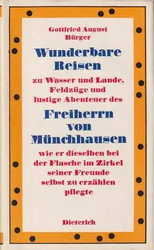 Sammlung Dieterich 155: Abenteuer des Freiher von Münchhausen. Bürger, 1980