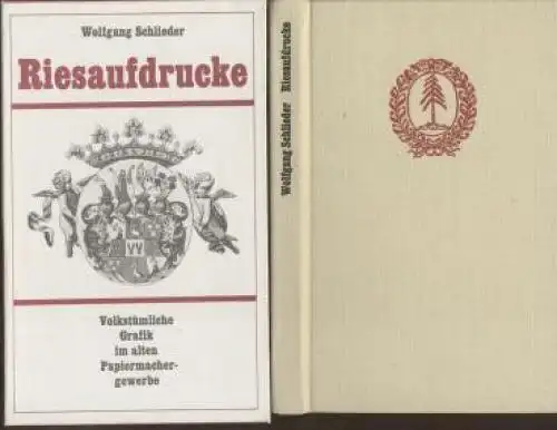 Buch: Riesaufdrucke, Schlieder, Wolfgang. 1989, K.G. Saur Verlag, gebraucht, gut