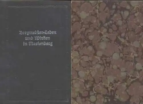 Buch: Bergmeister-Leben und Wirken in Marienberg, Trebra, F. W. H. von. 1990