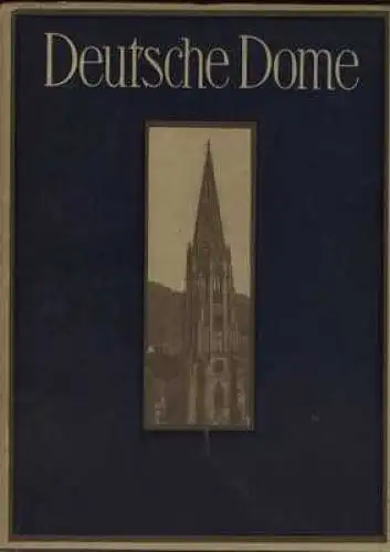 Buch: Deutsche Dome des Mittelalters, Pinder, Wilhelm. Die Blauen Bücher, 1927