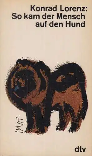 Buch: So kam der Mensch auf den Hund, Lorenz, Konrad, 1971, gebraucht, gut, dtv