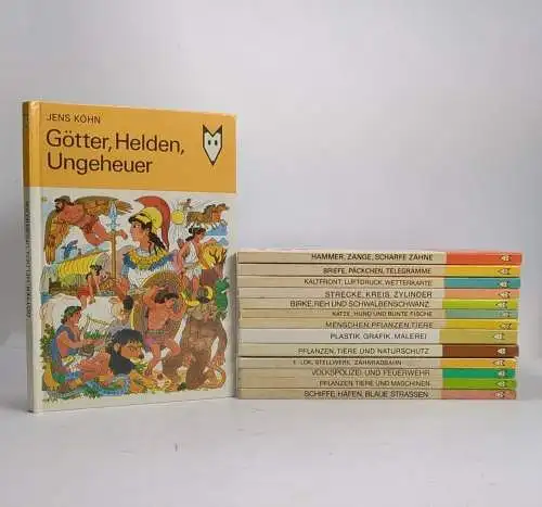 14 Bücher Mein kleines Lexikon, Der Kinderbuchverlag, Konvolut, Sammlung