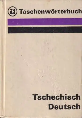 Buch: Taschenwörterbuch Deutsch-Tschechisch, Fischer. 1975, Verlag Enzyklopädie