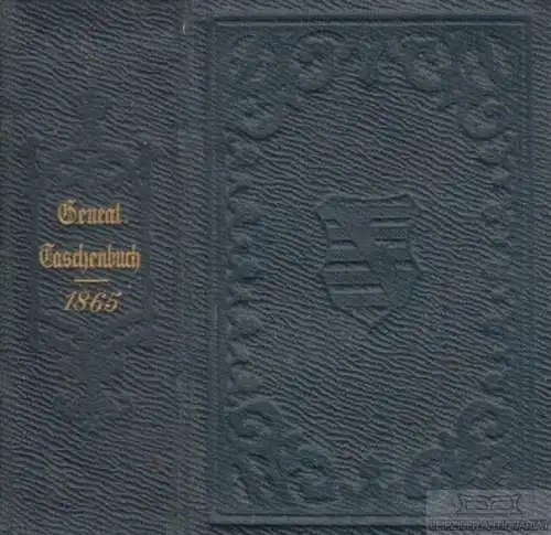 Buch: Gothaisches Genealogisches Taschenbuch 1865. 1865, Justus Perthes