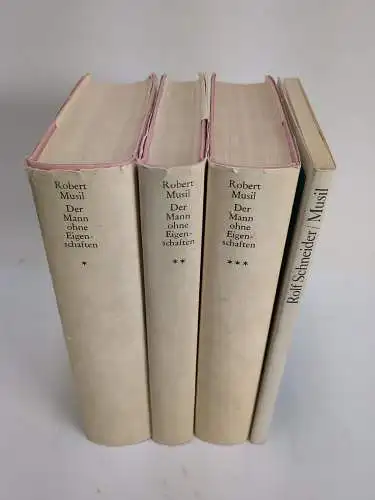 Buch: Der Mann ohne Eigenschaften, Musil, Robert. 3 Bände, 1975, Volk & Welt