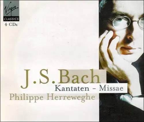 CD-Box: Philippe Herreweghe, J. S. Bach. 2001, Kantaten, Missae, gebraucht, gut