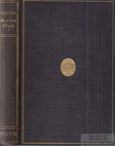 Buch: Goethes Sämtliche Werke - Dritter Band, Goethe. 1909, Georg Müller Verlag