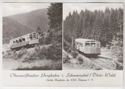 AK Oberweißbacher Bergbahn i. Schwarzatal / Thür. Wald, Auslese-Bild-Verlag