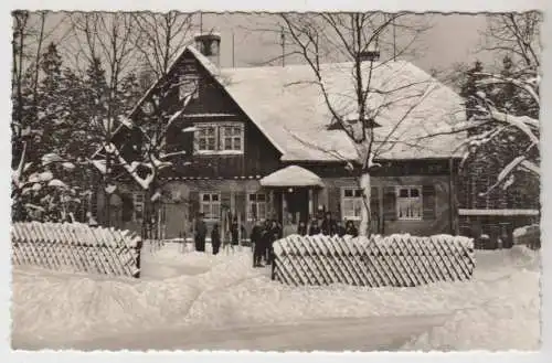 AK Waldgasthaus Weidmannsruhe, ca. 1964, Reinh. Kallmer, ungelaufen, Fotokarte