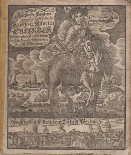 Buch: Kriegs- und Historien-Calender auf das Jahr 1725, Groß, Johann Gottfried