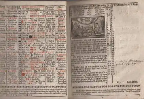 Buch: Kriegs- und Historien-Calender auf das Jahr 1725, Groß, Johann Gottfried