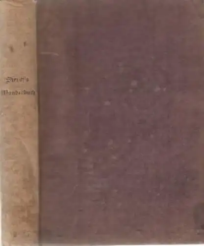 Buch: Wanderbuch durch den Thüringerwald, Storch, Ludwig. 1851, Joh. Chph. Klett