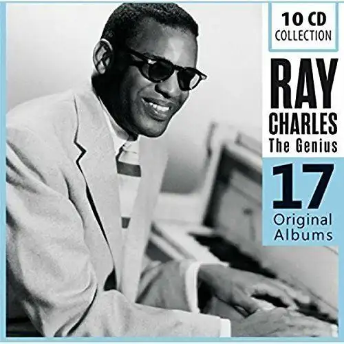 CD-Box: Ray Charles, The Genius, 17 Original Albums, 10 CDs, gebraucht, sehr gut