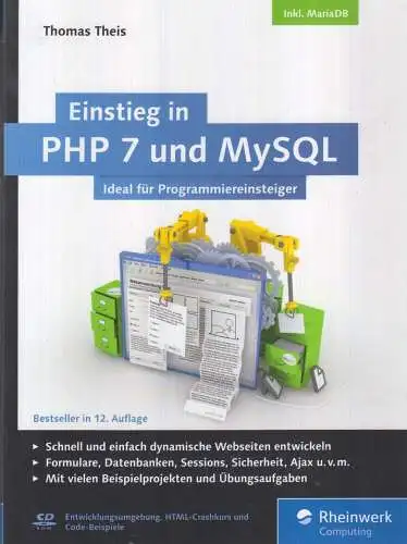Buch: Einstieg in PHP 7 und MySQL, Theis, Thomas, 2017, Rheinwerk Verlag