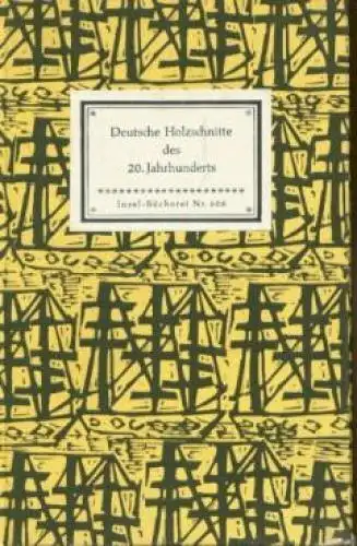Insel-Bücherei 606, Deutsche Holzschnitte des XX. Jahrhunderts, Göpel, Erhard
