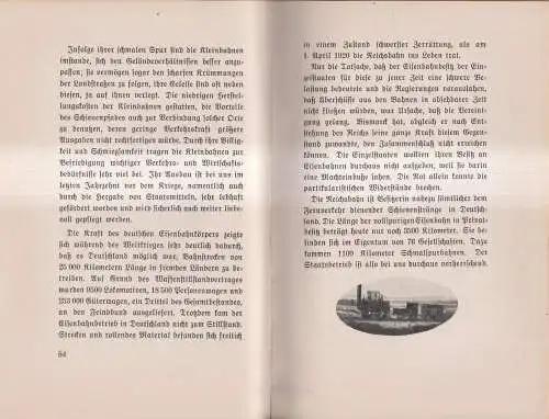 Buch: Die hundertjährige Eisenbahn, Artur Fürst, 1925, Deutsche Buch-Gemeinschaf