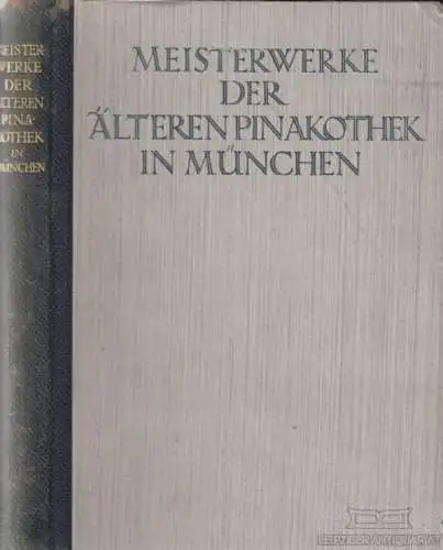 Buch: Meisterwerke der Älteren Pinakothek in München, Hanfstaengl, Eberhard