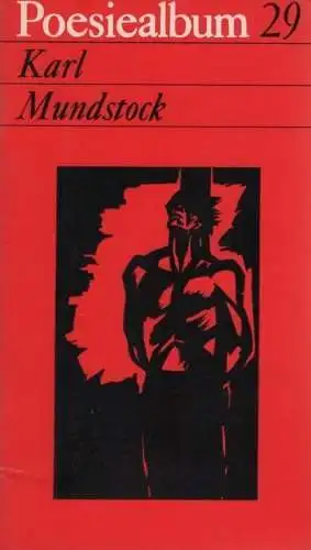 Buch: Poesiealbum 29, Mundstock, Karl. 1970, Verlag Neues Leben, gebraucht, gut
