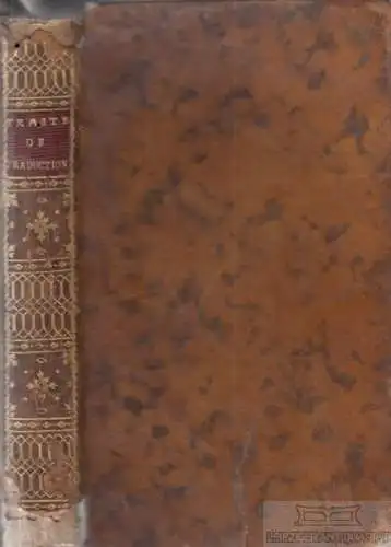 Buch: Traité Élementaire de Traduction. 1804, Delalain  Leclere, gebraucht, gut