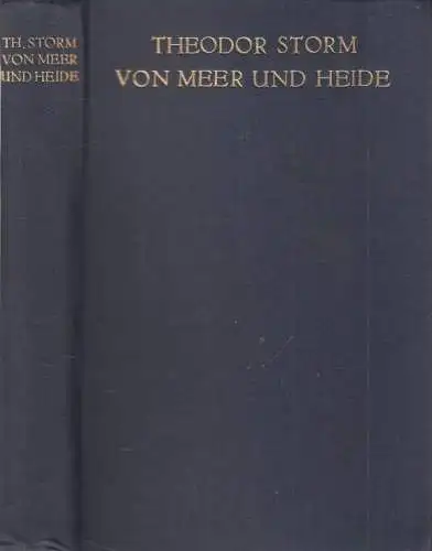 Buch: Von Meer und Heide, Storm, Theodor, Verlag von Th. Knaur Nachf