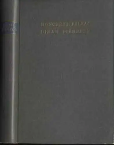 Buch: Dinah Piedefer, Balzac, Honore de. Der unbekannte Balzac, 1924