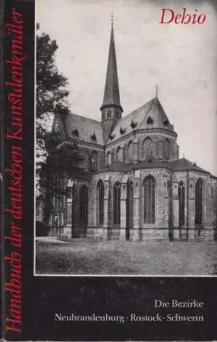 Buch: Handbuch der deutschen Kunstdenkmäler: Neubrandenburg. Rostock, Schwerin